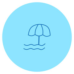Water Icon Illustration