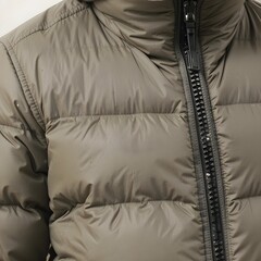 puffer jacket, down jacket, padded coat, winter clothes, AI Generative