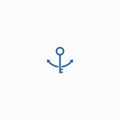 Anchor Key Vector © mikaelo