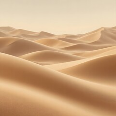 Golden Desert Waves