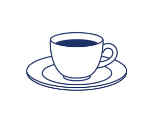 coffee cup, line art, minimal design, coffee illustration, one line drawing, simple outline, hot drink, steaming coffee, espresso, cappuccino, latte, black coffee, minimalist art, beverage icon, coffe