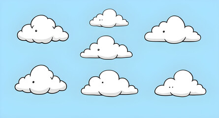 cloud weather icons, cloud icon set, weather cloud pack, cloud forecast icons, sky cloud symbols, climate cloud icons, weather app cloud set, cloud UI icons, cloud illustration set, cloud vector icons