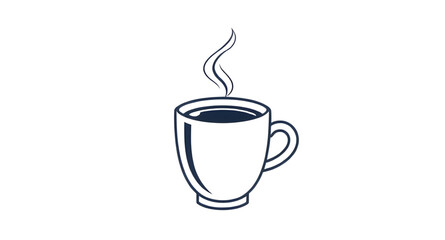 cartoon coffee silhouette coffee, kawaii mug silhouette, chibi coffee silhouette, cute coffee silhouette, smiling mug silhouette, happy coffee silhouette, emoji style coffee silhouette, pop art coffee