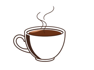 espresso cup vector, coffee cup drawing, coffee mug vector art, hot coffee icon, coffee cup flat design, coffee cup minimal, coffee steam vector, cappuccino cup, coffee cup side view, coffee cup with 
