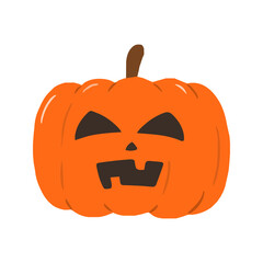 Evil Grinning Jack O Lantern Pumpkin Face for Halloween Decoration