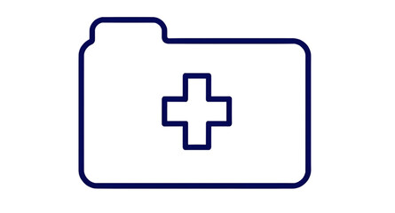 Digital health record, Medical chart icon, Hospital record file, Health information folder, Patient data storage, Medical report icon, Health document design, Secure medical folder, Healthcare file sy