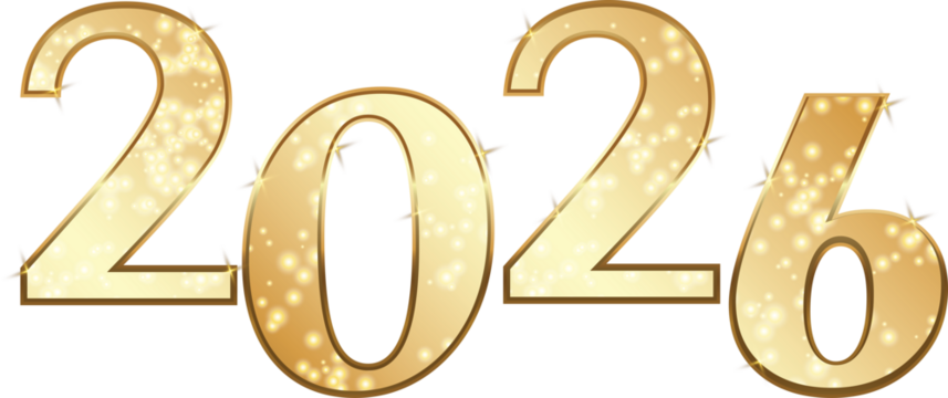 Golden 2026 New Year