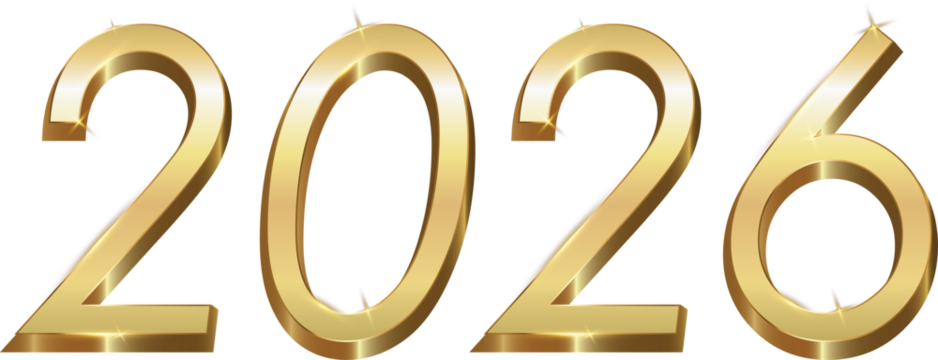 Golden 2026 New Year