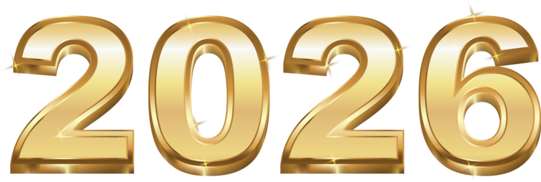 Golden 2026 New Year