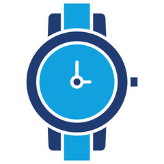 Alarm Flat Blue Icon