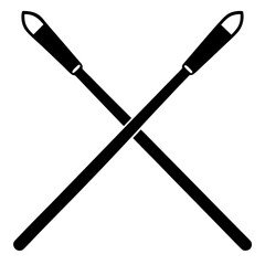 baseball bat and ball