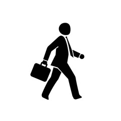 Silhouette of a person sitting at a desk with a laptop, working or studying.