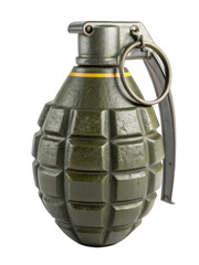 hand grenade isolated on a transparent background.