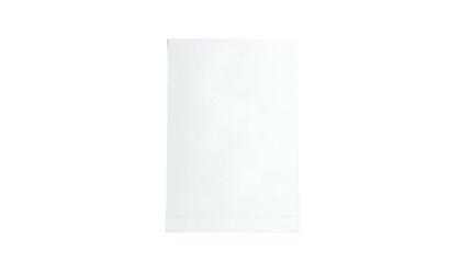 A plain, upright rectangle with light gray gradients floats in a black void