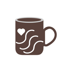 Modern Mug Clipart Design, Decorative Mug Clipart Design, Cozy Mug Vector Art, 
mug icons design,  Silhouette, vector illustration, Elegant, Stylish mug design,
