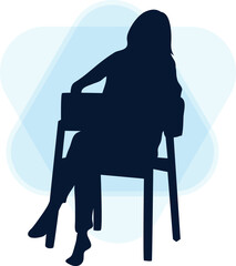 silhouette of a man with a suitcase