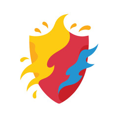 Medieval Shield Abstract Coat of Arms