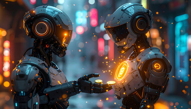 A techno DJ silhouette spins rock music at a beach disco party event as a grunge spaceship illustration with a powerful engine flies over Earth