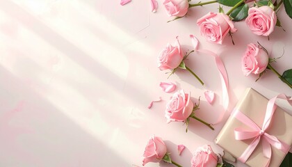 Flat lay of a designer's workspace with fabric swatches and color palettes in natural light