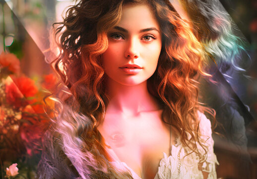 Colorful Double Exposure Photo Effect