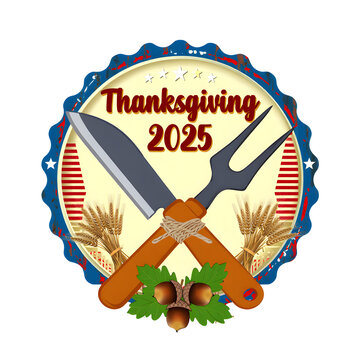 A clean simple banner of Thanksgiving 