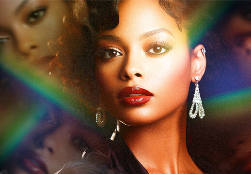 Colorful Light Leak Photo Effect