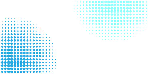 Basic halftone dots effect in past and white color. Halftone effect. Halftone background. Pop art, comic style. Pattern with small circles Futuristic panel Vector illustration. sites, business cards. © Saiful