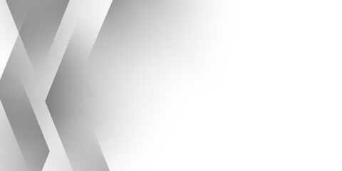 White, gray abstract background geometry shine and 3D layer element vector for presentation design. abstract pattern design Space design concept Suit for business, landing page, wallpaper background.