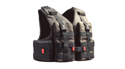 Tactical Weight Vests for Training and Fitness on white background