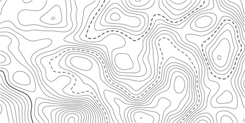 Obraz premium Seamless Light topographic topo contour map background, vector illustration .White wave paper curved reliefs abstract background. Vector illustration.. Design illustration for wall art, fabric.