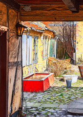 Old Townhouse Backyard