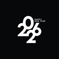 Happy New Year 2026 design.