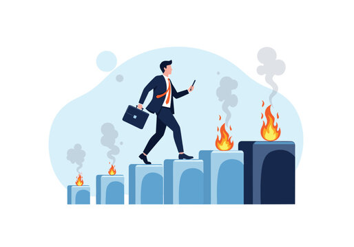 Navigating the challenges of career progression amidst adversity and obstacles.