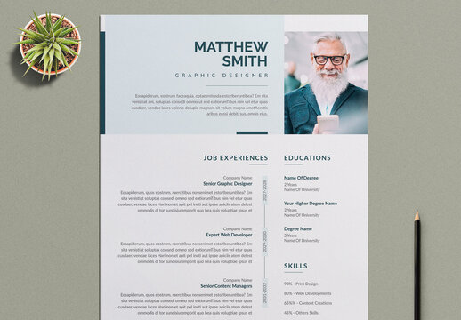 Clean Resume Layout