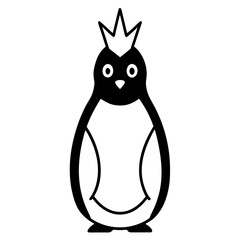 black and white cartoon rabbit