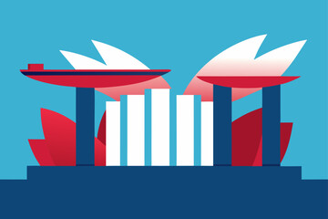 vector illustration of a city