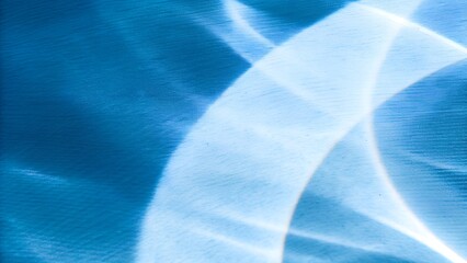 Ethereal Blue Abstract Wave Swirl Texture