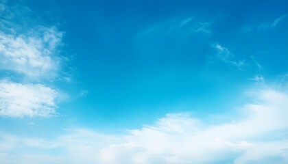 Fototapeta premium Light Blue Abstract Blur Background Blue White Color Sky Clouds Nature Background Copy Space Blurry Defocused