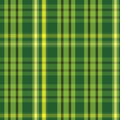 Green Flannel Lumberjack Seamless Checkered Plaid Pattern Background for Design