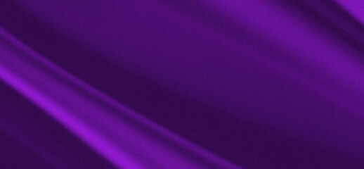 Abstract purple silk fabric texture background with soft waves and folds.