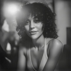 Portrait of a young woman