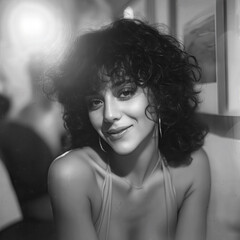 Portrait of a young woman