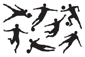 seven basketball silhouette vectors showing jump dunk dribble motion ai eps jpeg png ideal for posters and logos