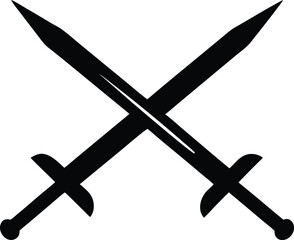 two crossed swords