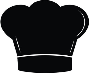 Isolated chef hat symbol. Simple bakery or restaurant vector graphic