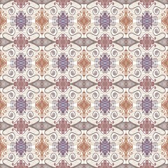 seamless damask pattern