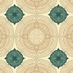 seamless pattern with floral elements
