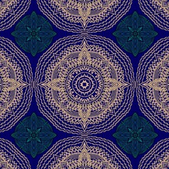 seamless ornamental pattern