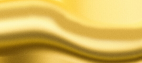 Fototapeta premium Golden fabric with soft folds creating a luxurious and elegant backdrop