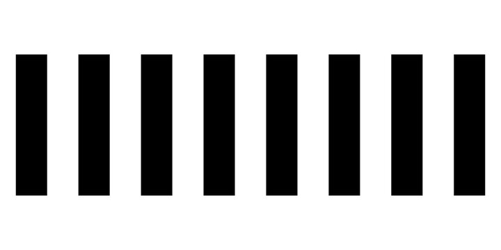 cross walk or pedestrian crossing icon